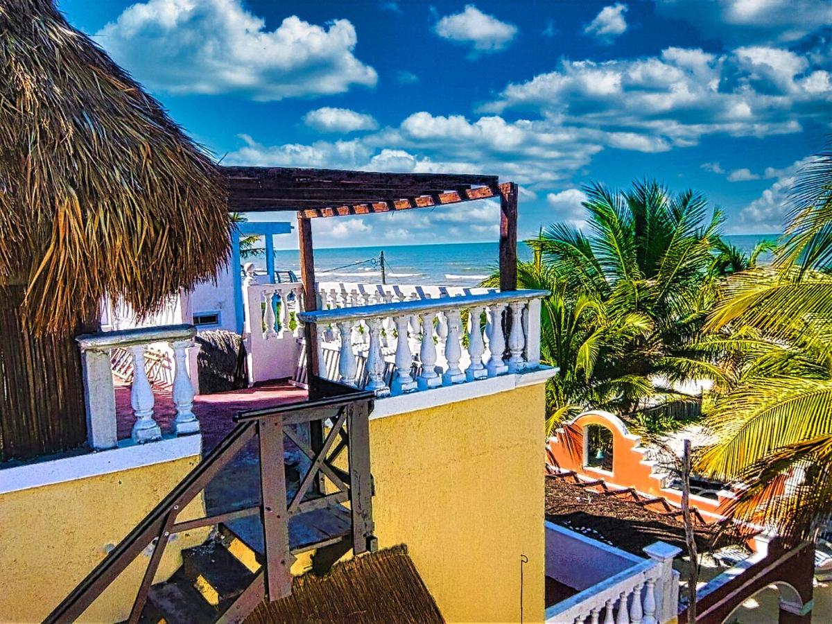Beachfront Casa Maya Lodge Эль-Куйо Экстерьер фото
